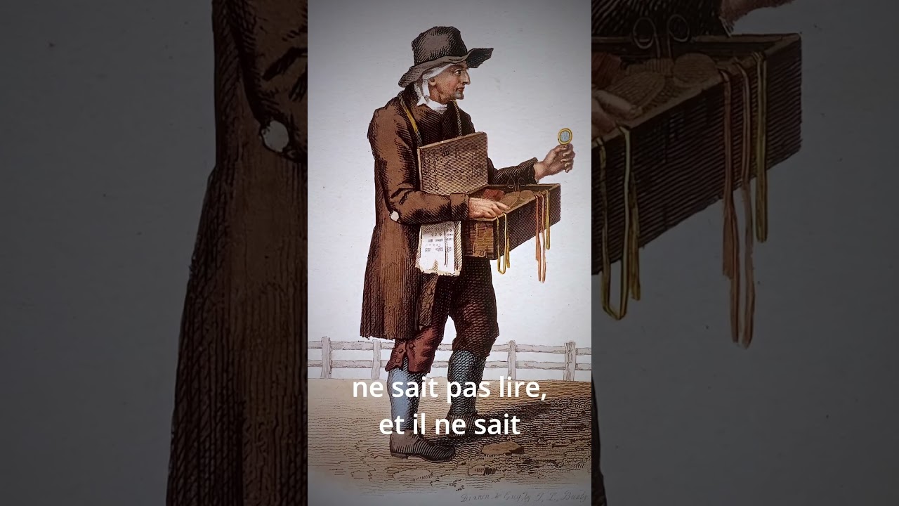 Voyage dans le Paris du XVIIIe siècle avec Mercier/Ep 05 : Les colporteurs