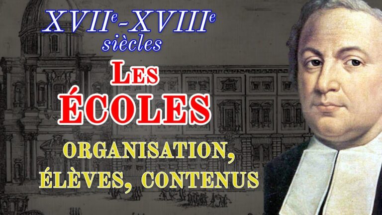 École sous l’Ancien Régime : organisation, élèves, contenus