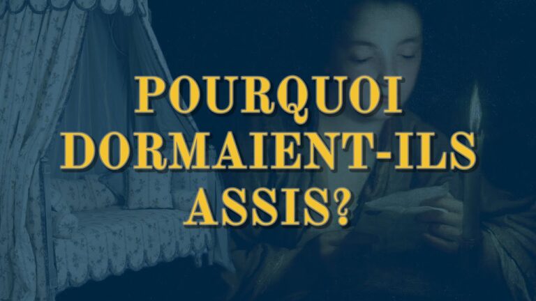 DORMIR AU XVIIIe SIÈCLE : L&rsquo;histoire oubliée de nos nuits