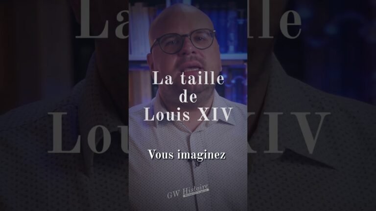 La taille de Louis XIV