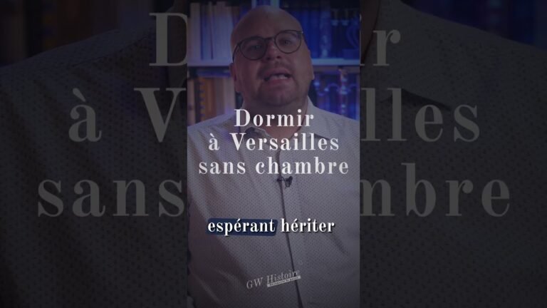 Dormir à Versailles sans chambre