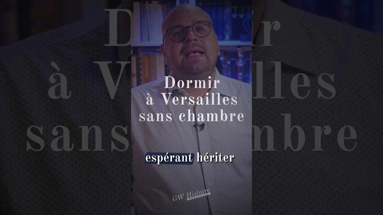 Dormir à Versailles sans chambre