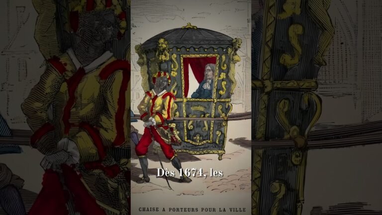 Les chaises à porteurs à Versailles : le tarif du roi et son contournement